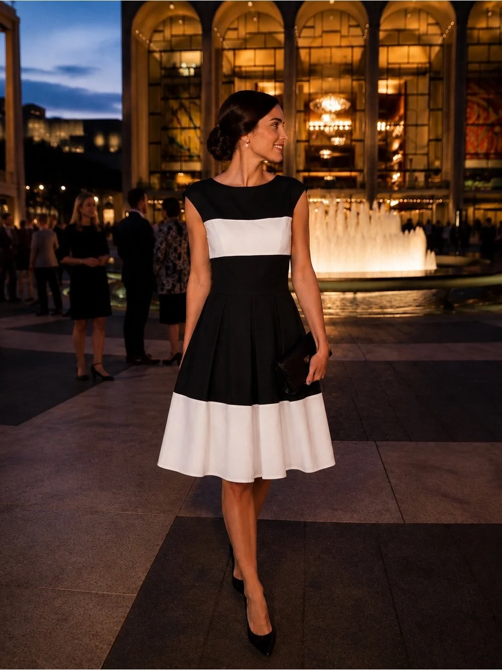 Kate Spade ♠️ Adette Colorblock Fit & Flare Dress - Sz 4